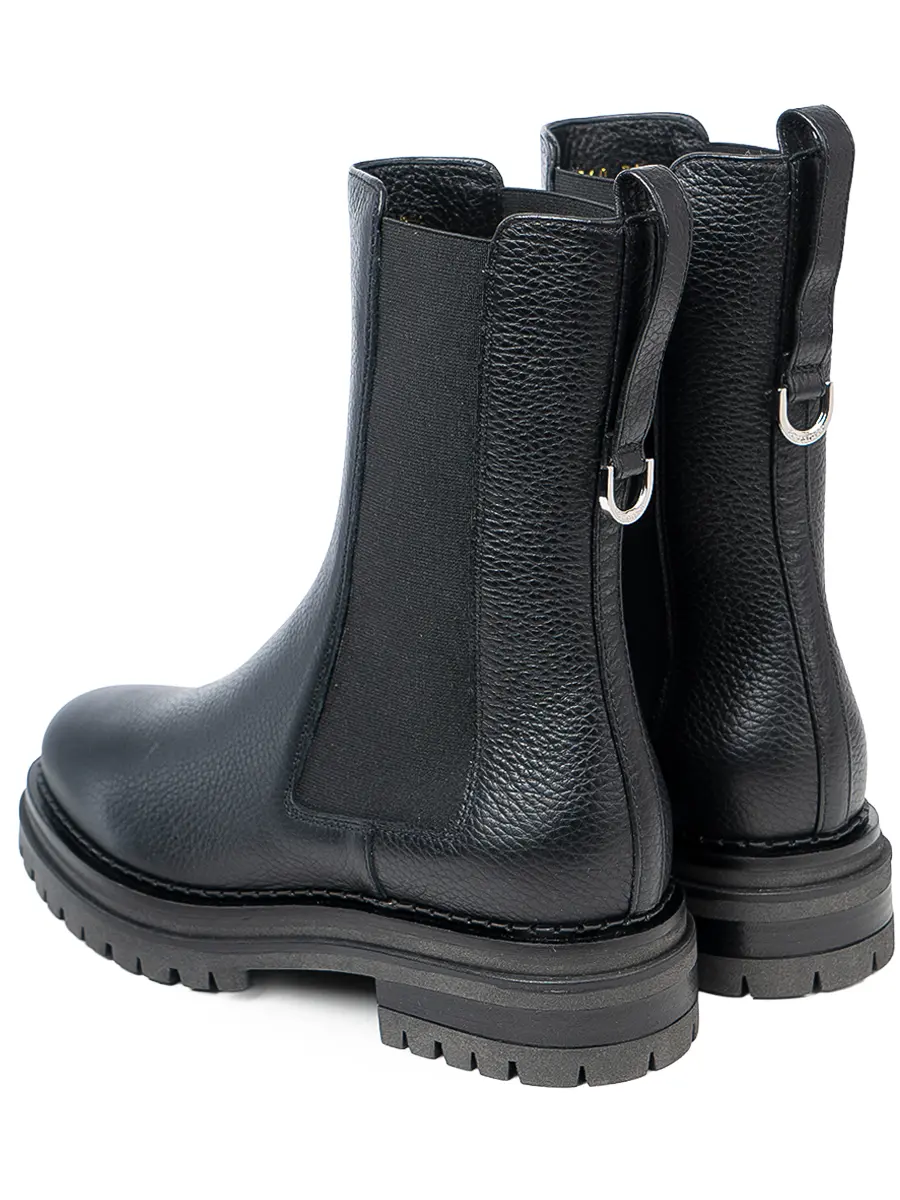 Ботинки кожаные