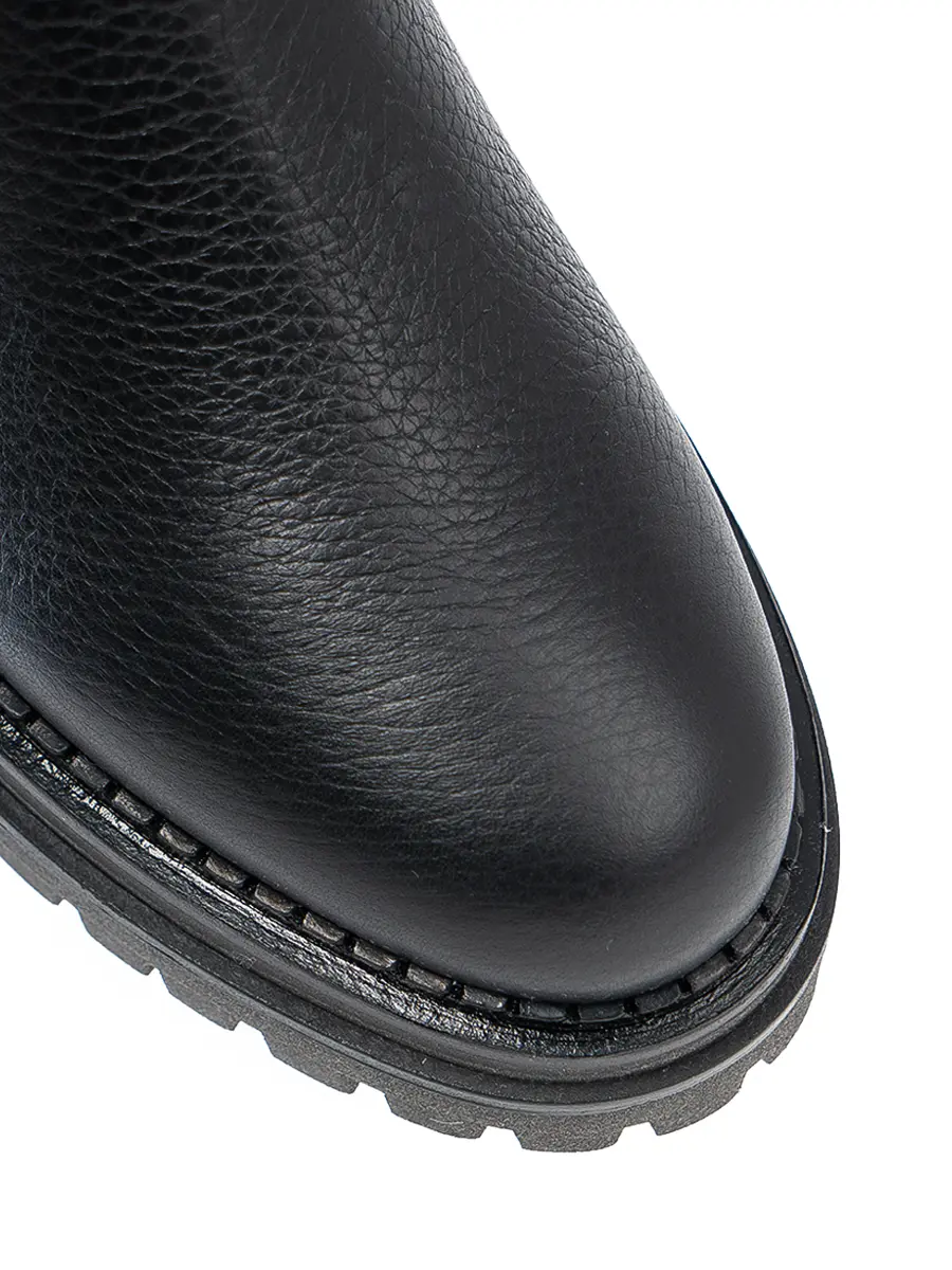 Ботинки кожаные