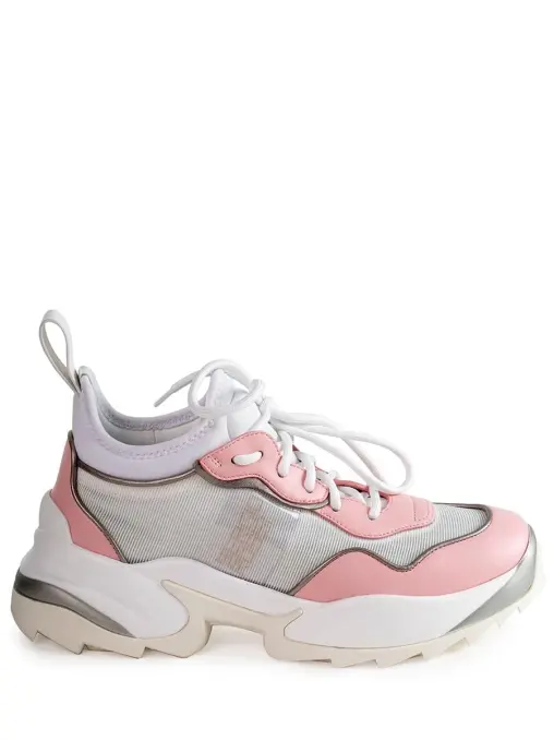 Кроссовки комбинированные SERGIO ROSSI