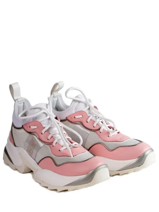 Кроссовки комбинированные SERGIO ROSSI