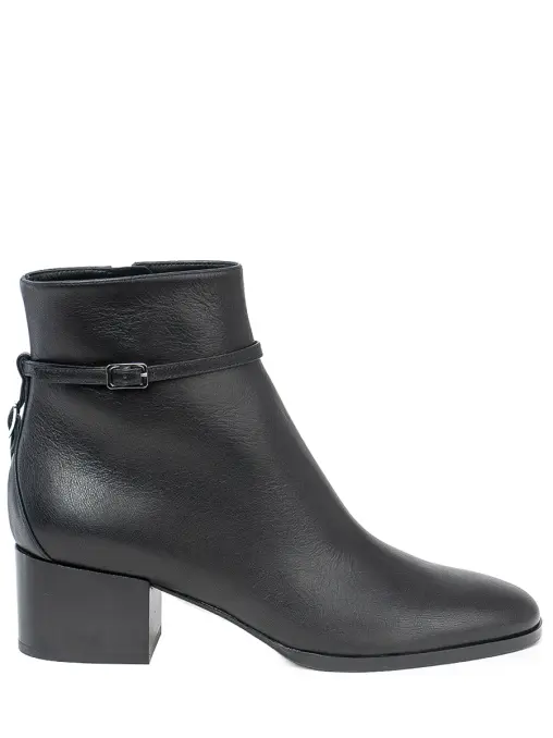 Ботильоны кожаные SERGIO ROSSI
