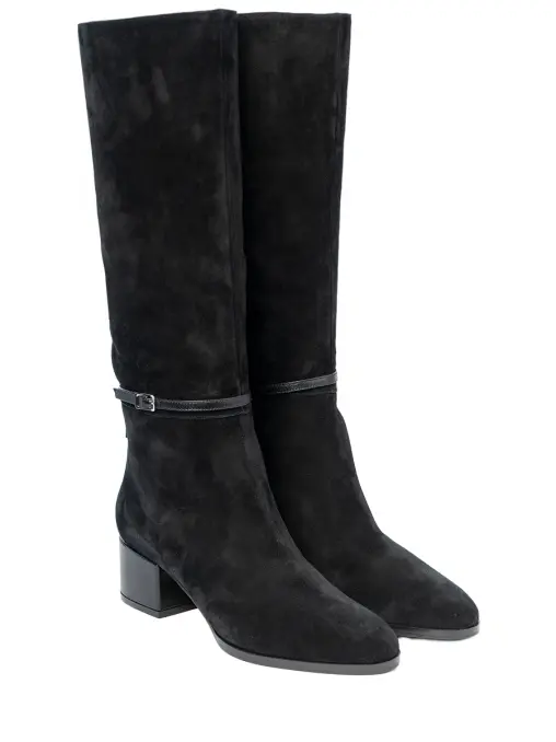 Сапоги замшевые SERGIO ROSSI