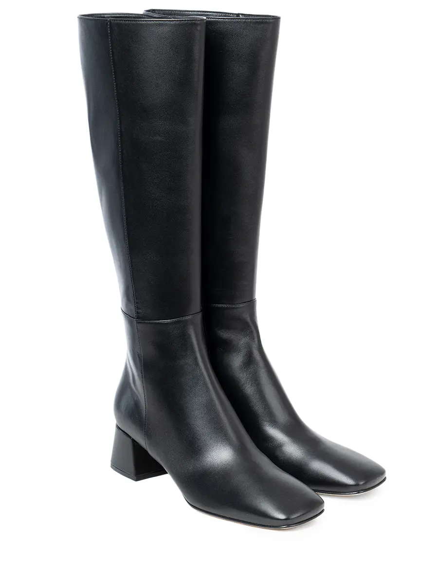 Сапоги кожаные