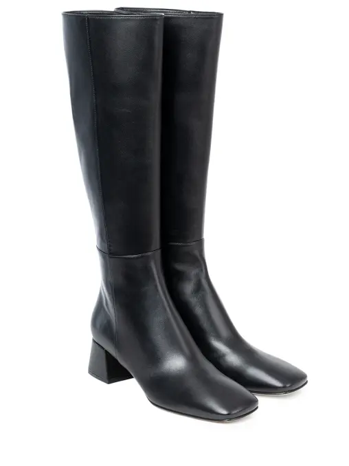 Сапоги кожаные SERGIO ROSSI