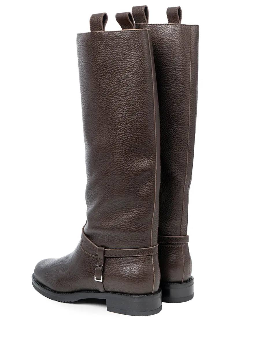 Сапоги кожаные