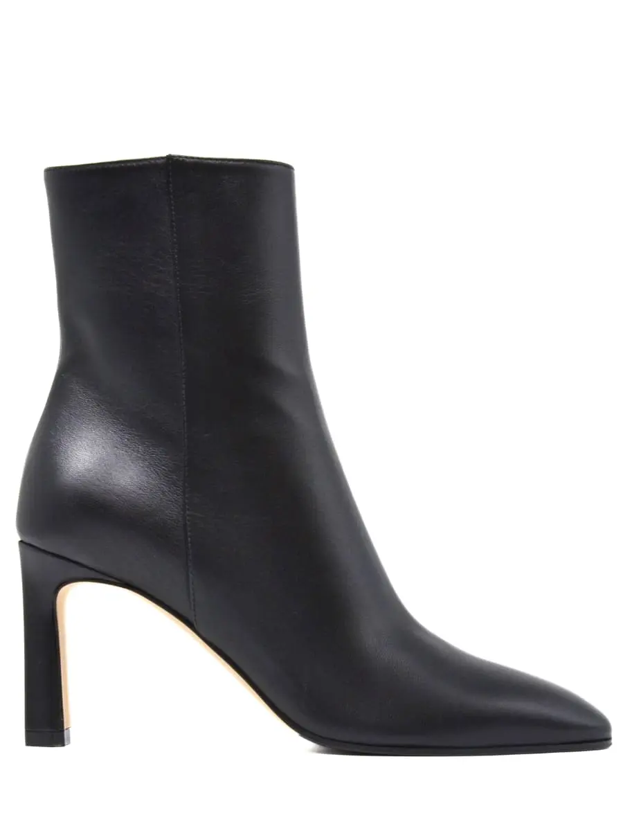 Ботильоны кожаные
