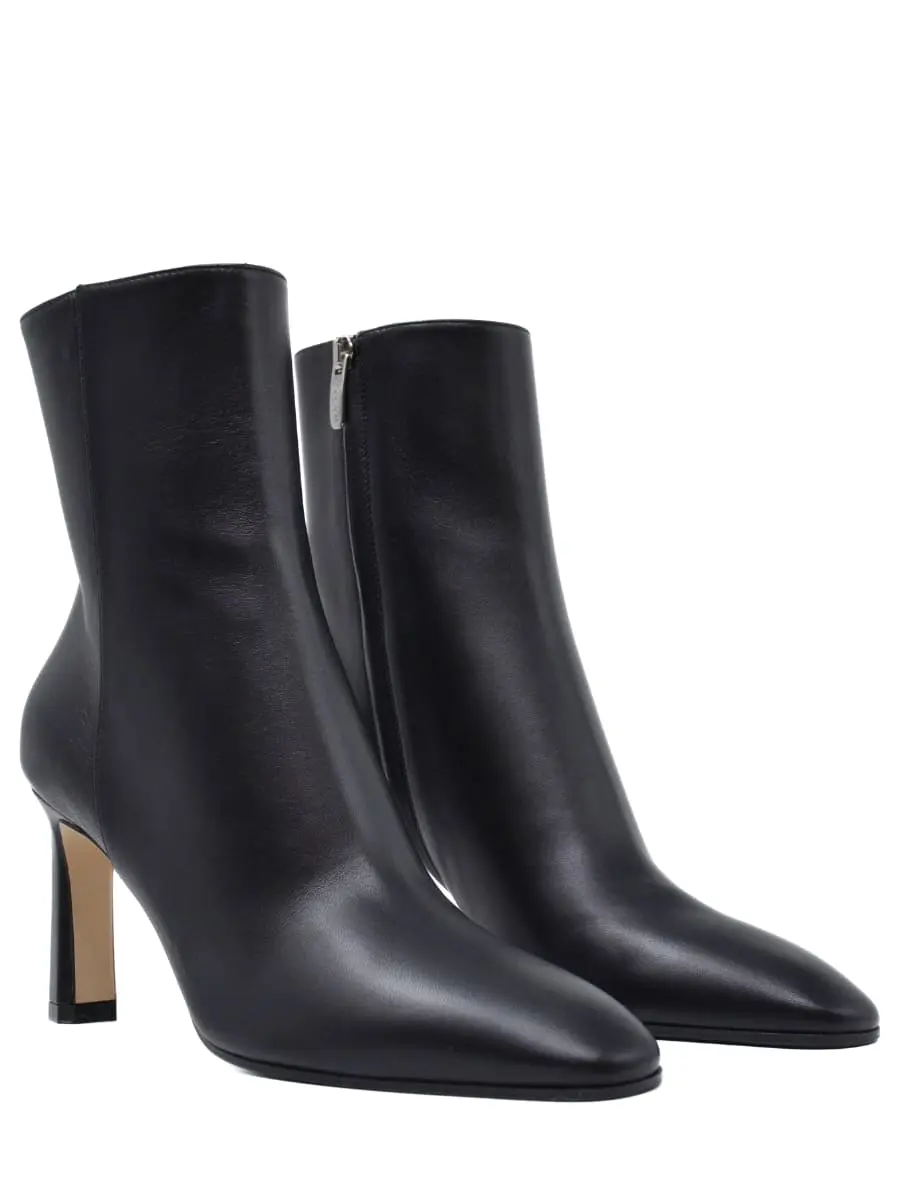 Ботильоны кожаные