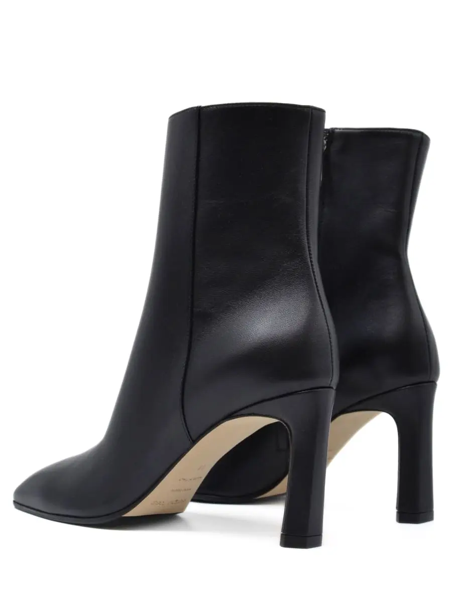 Ботильоны кожаные