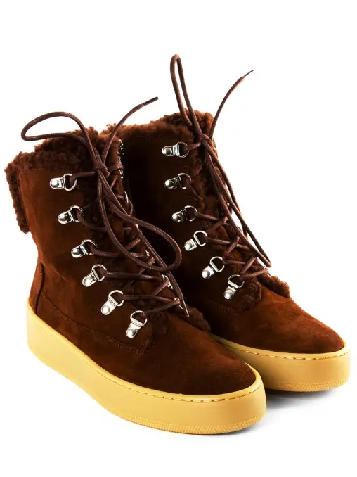 Ботинки замшевые SERGIO ROSSI