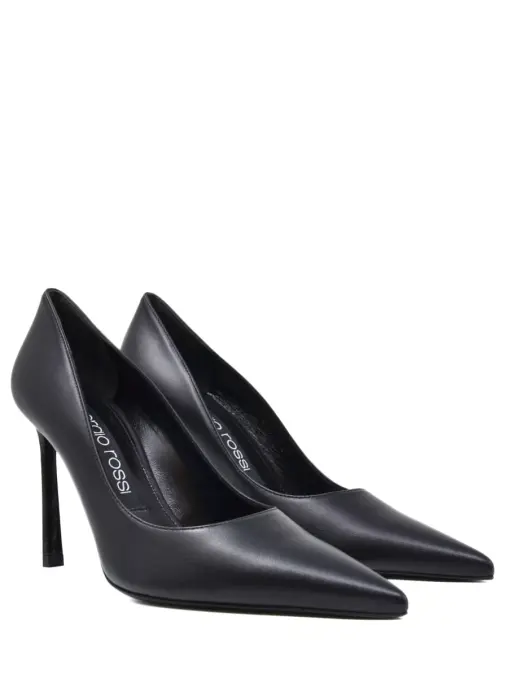 Туфли кожаные SERGIO ROSSI