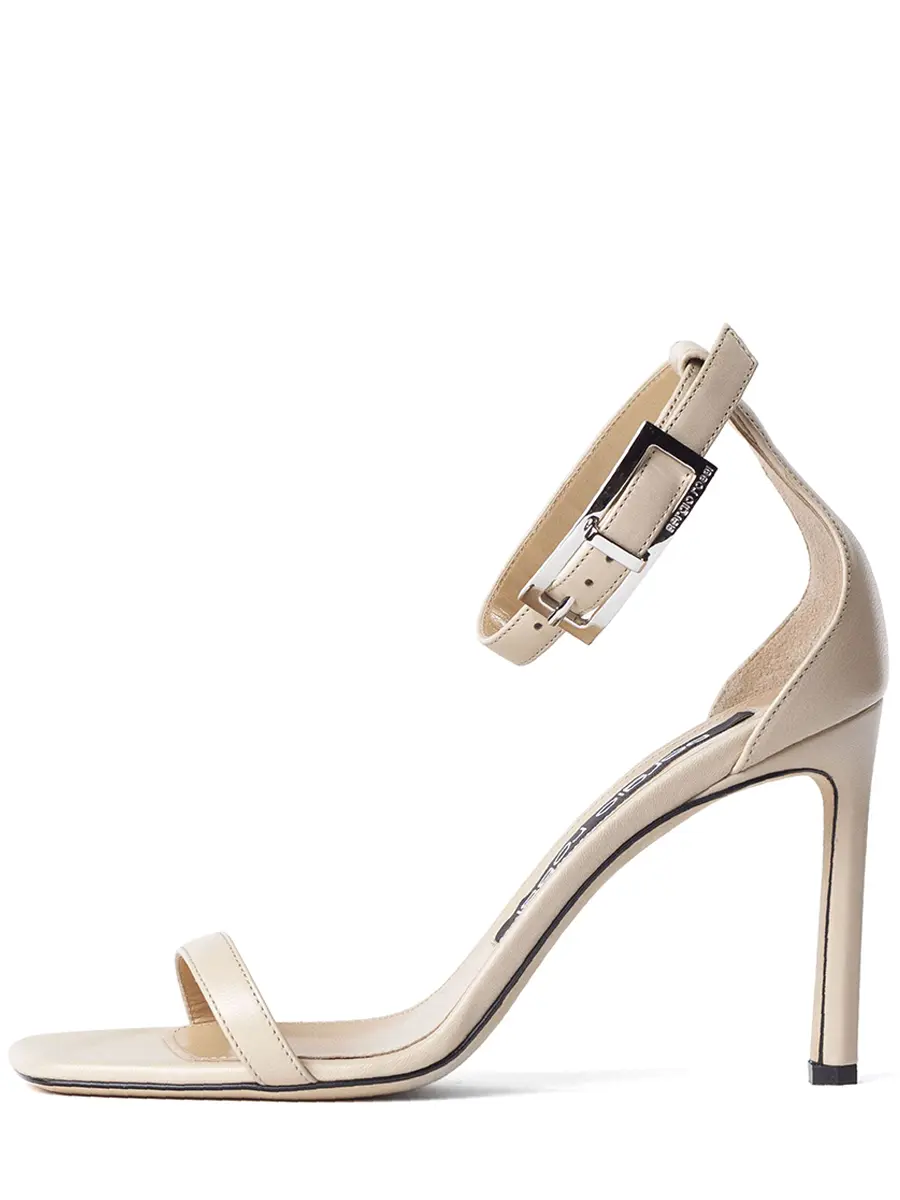 Босоножки кожаные