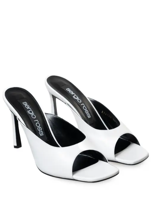 Мюли кожаные SERGIO ROSSI