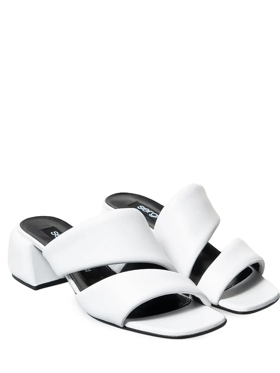 Мюли кожаные