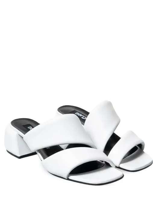 Мюли кожаные SERGIO ROSSI