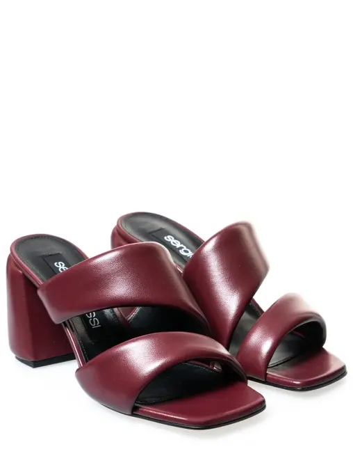 Мюли кожаные SERGIO ROSSI