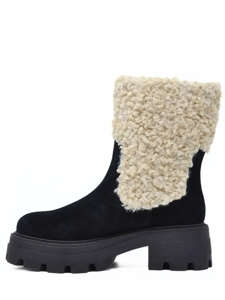 Ботинки комбинированные