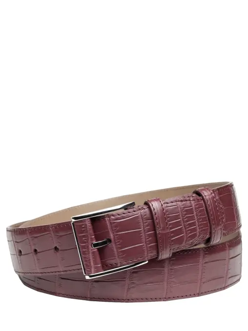 Ремень из кожи крокодила PALINI