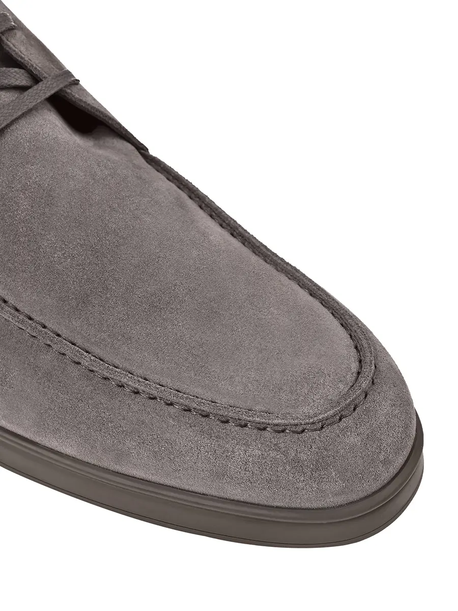 Дерби замшевые