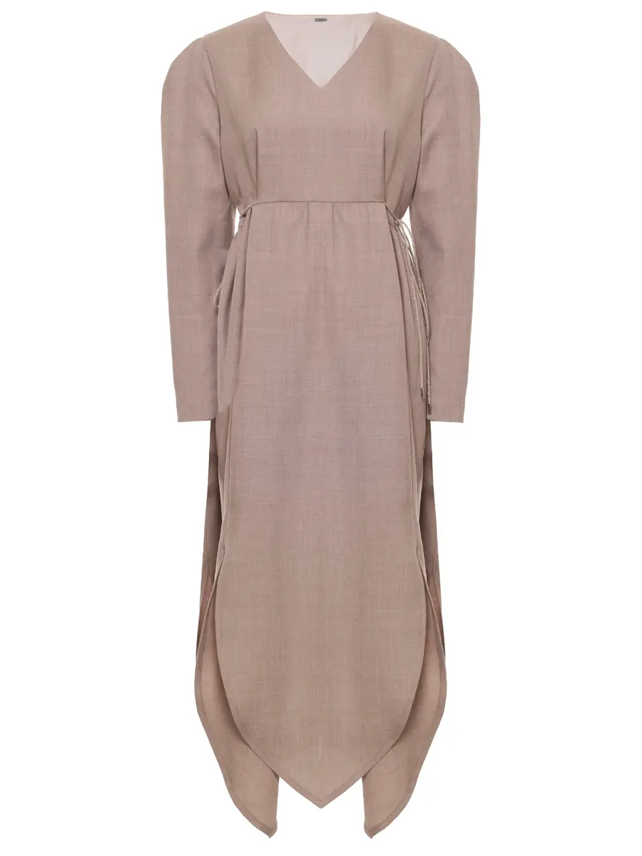 Платье шерстяное