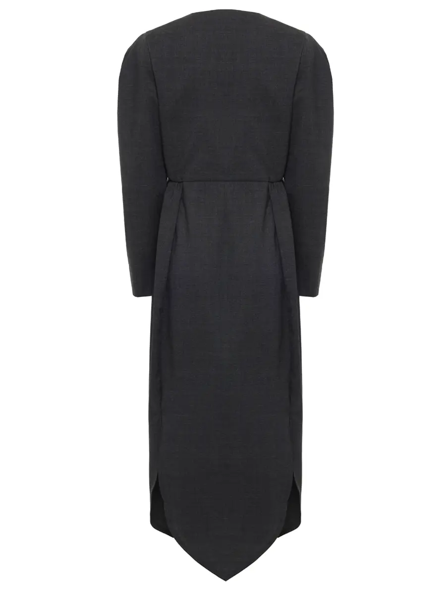 Платье шерстяное