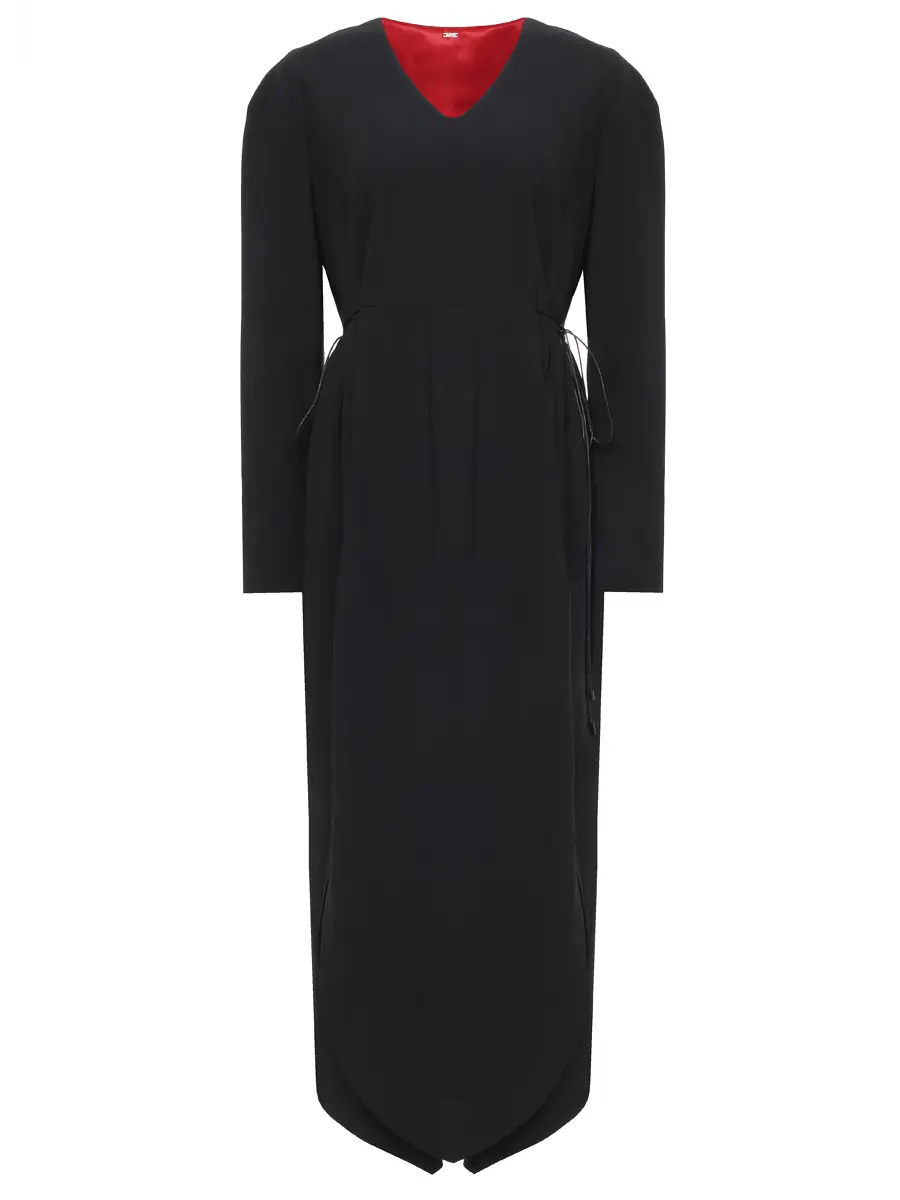 Платье шерстяное