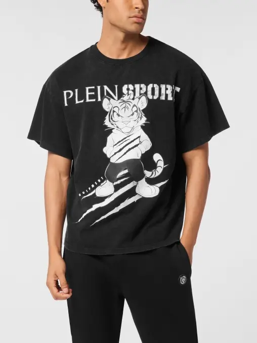 Футболка хлопковая PLEIN SPORT