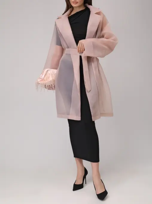 Блуза из органзы KUZINA