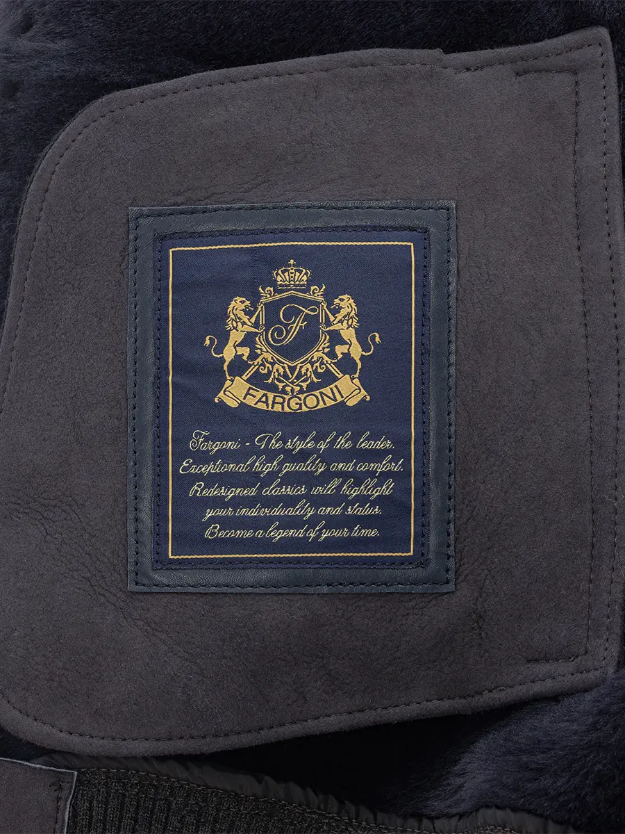 Дубленка кожаная