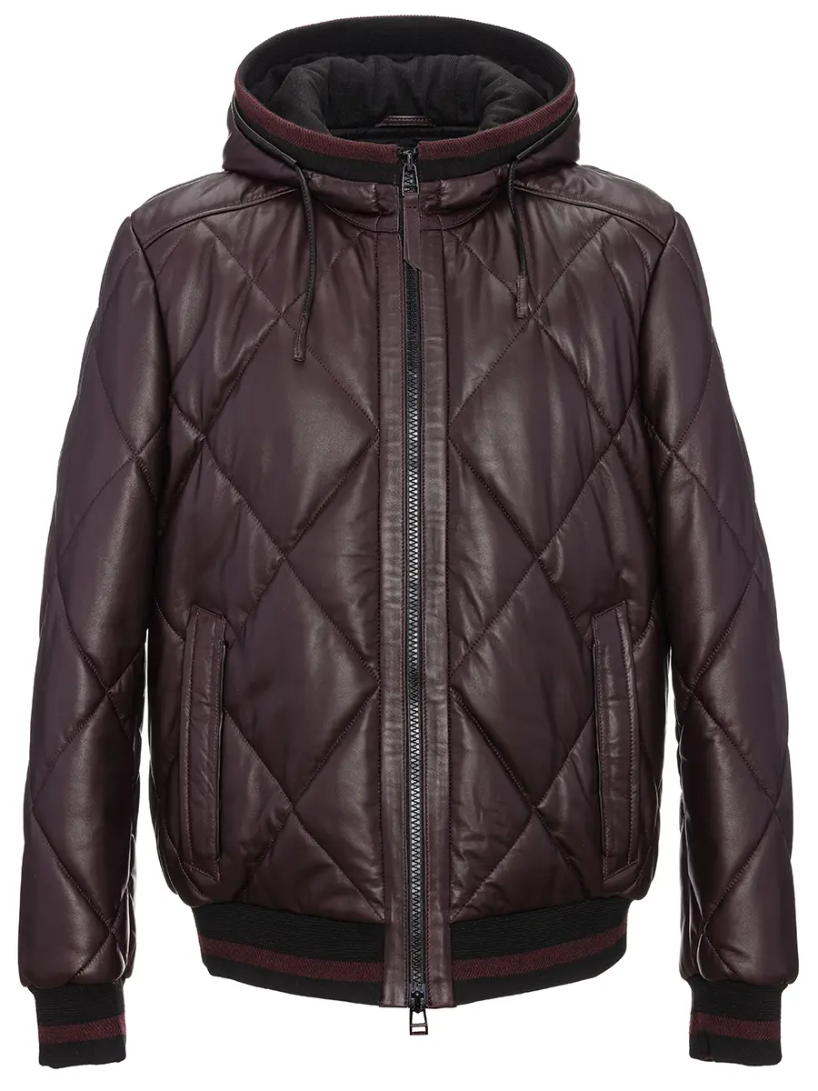 Куртка кожаная