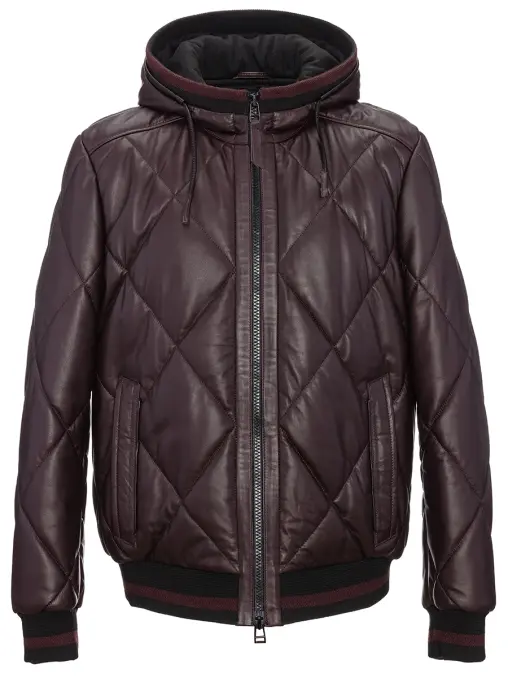 Куртка кожаная FARGONI