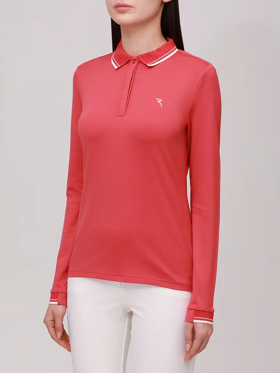 Поло однотонное Atma