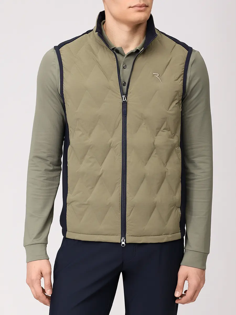 Жилет комбинированный