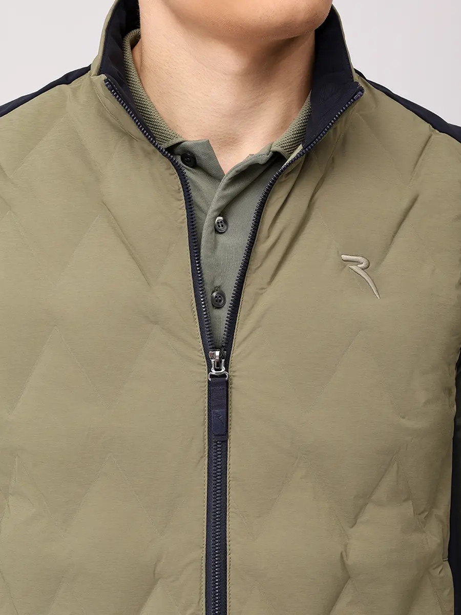 Жилет комбинированный