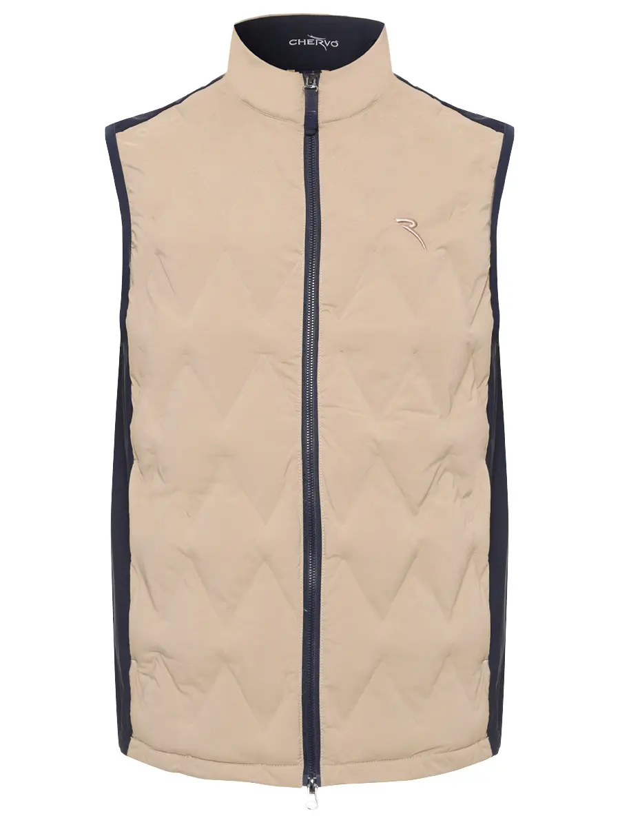 Жилет комбинированный