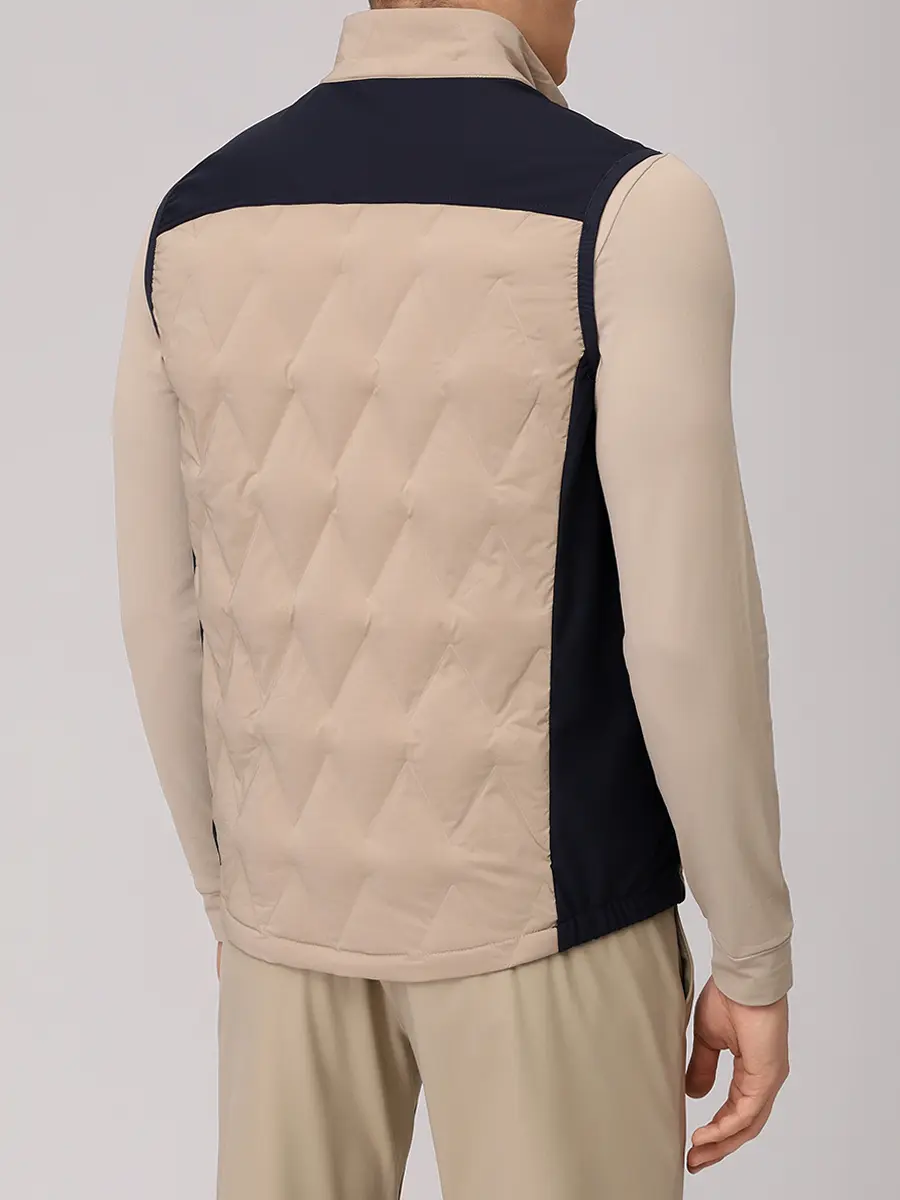 Жилет комбинированный