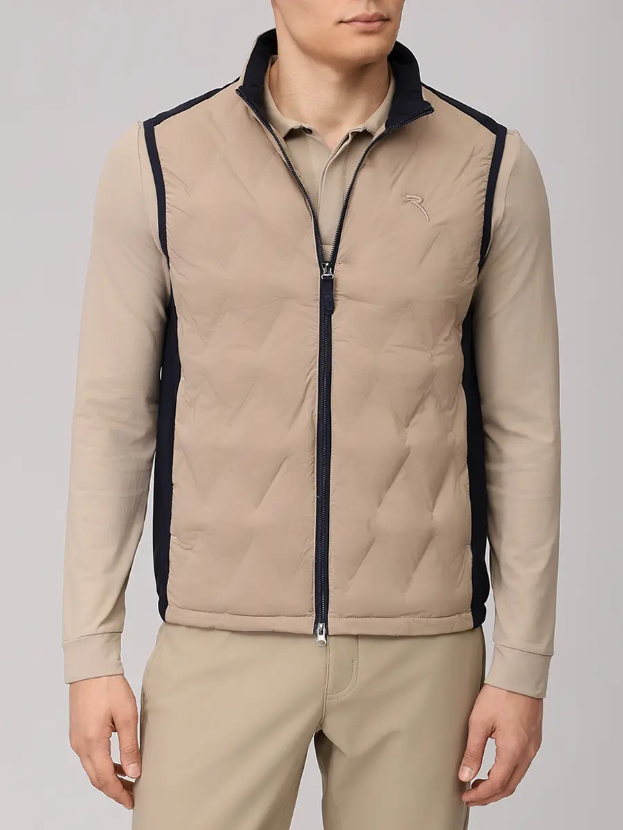 Жилет комбинированный