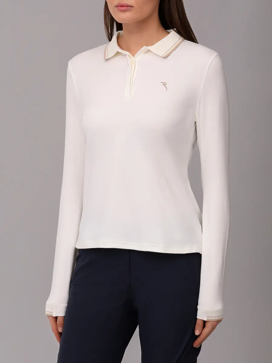 Поло однотонное Atma