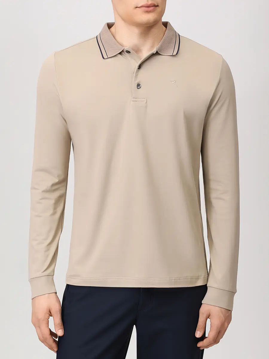 Поло однотонное