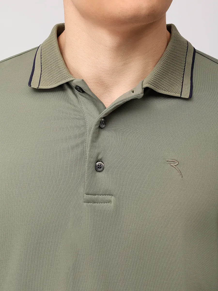 Поло однотонное