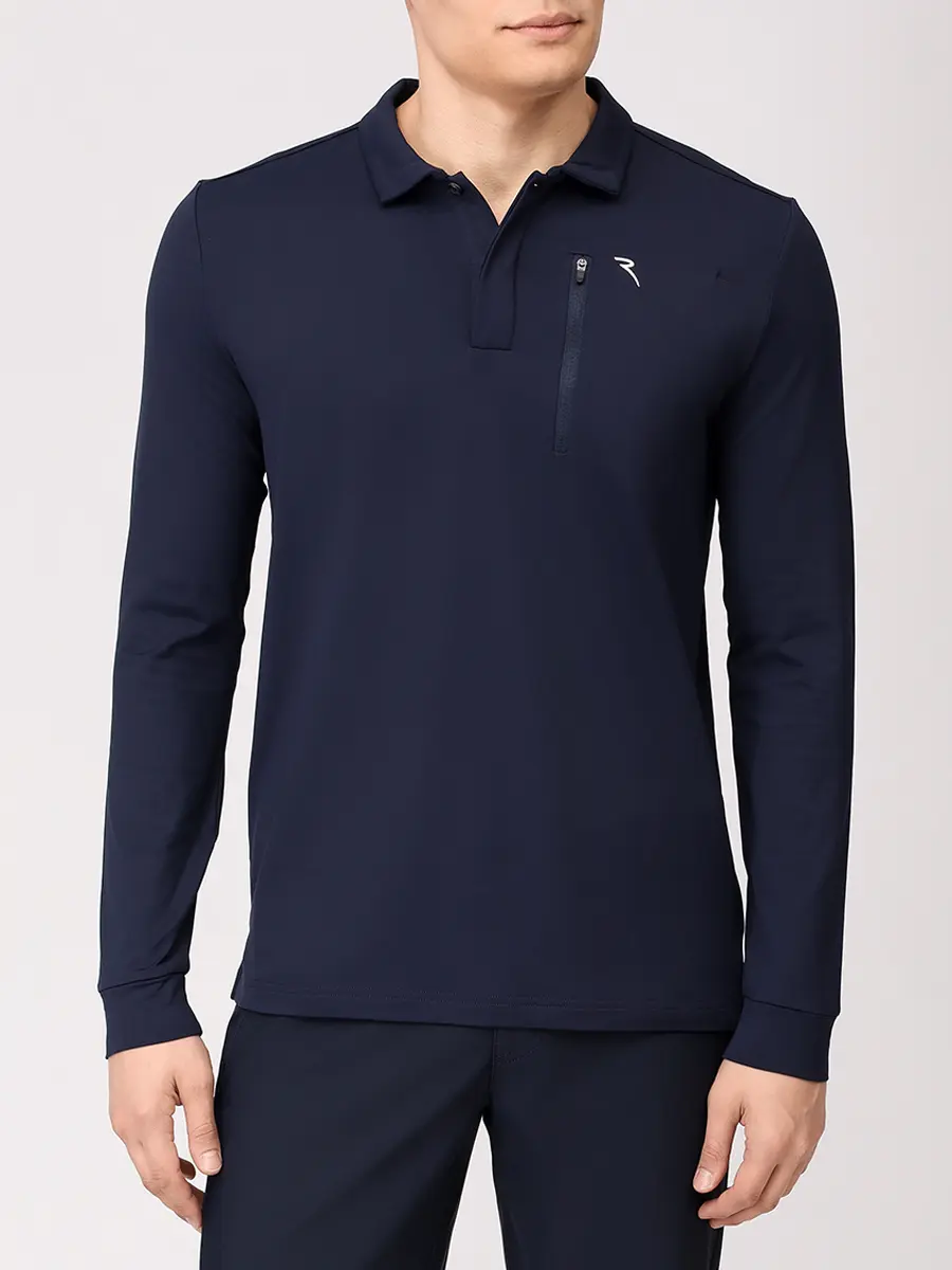 Поло однотонное