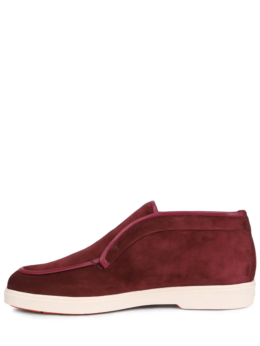 Ботинки замшевые