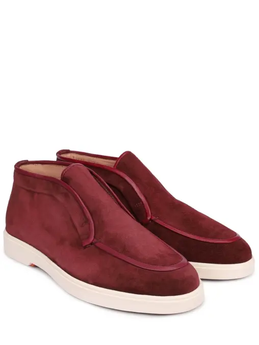 Ботинки замшевые SANTONI
