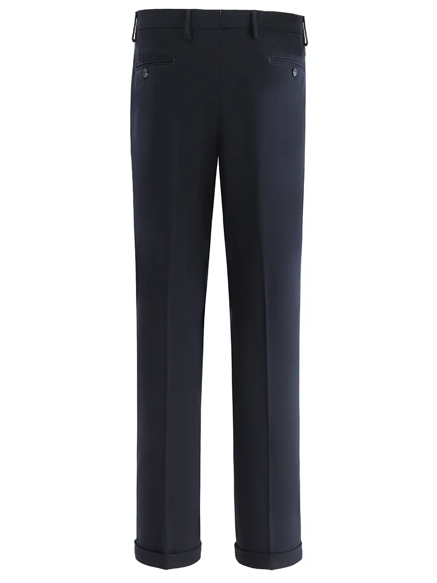 Брюки однотонные