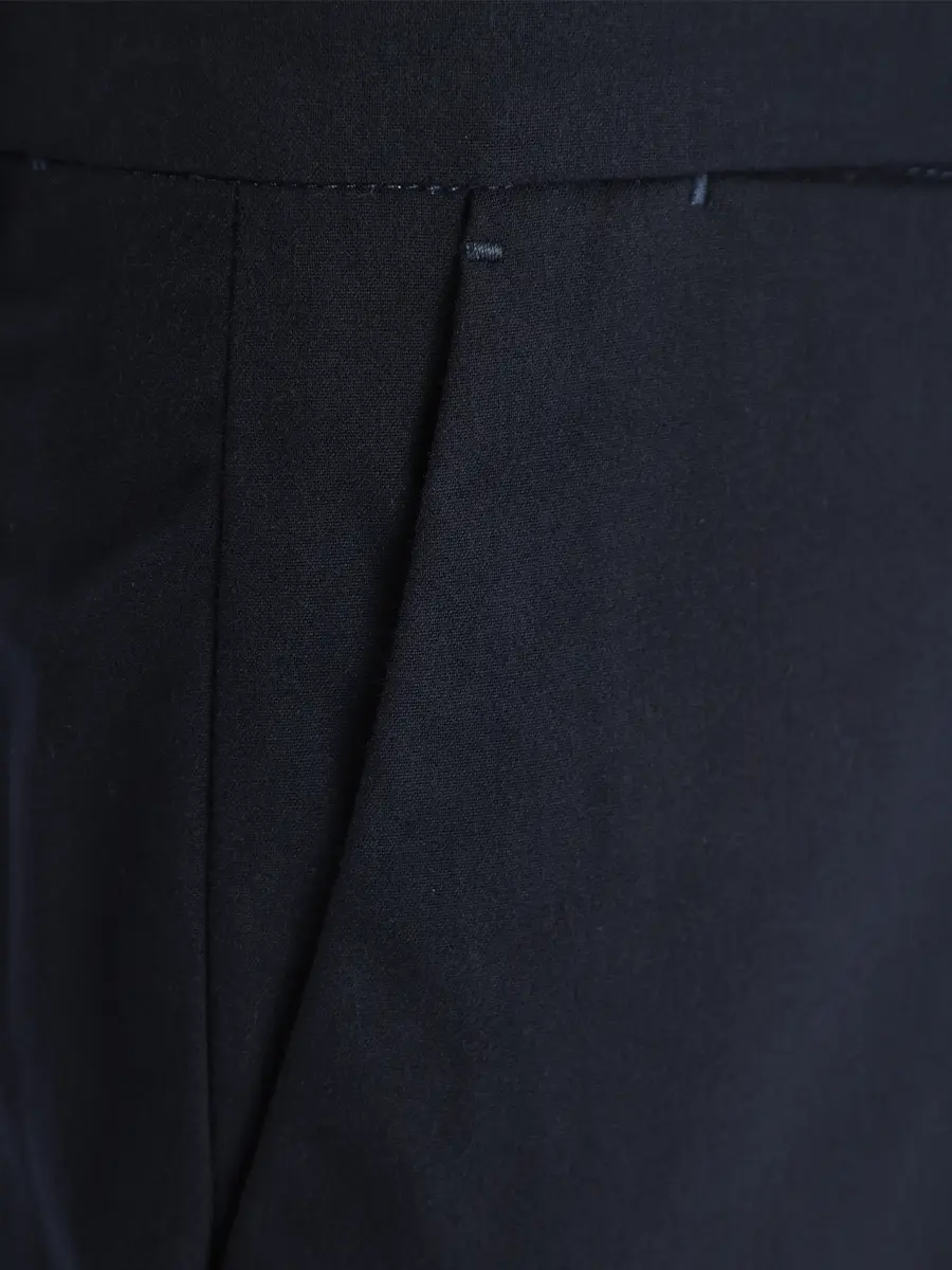 Брюки однотонные