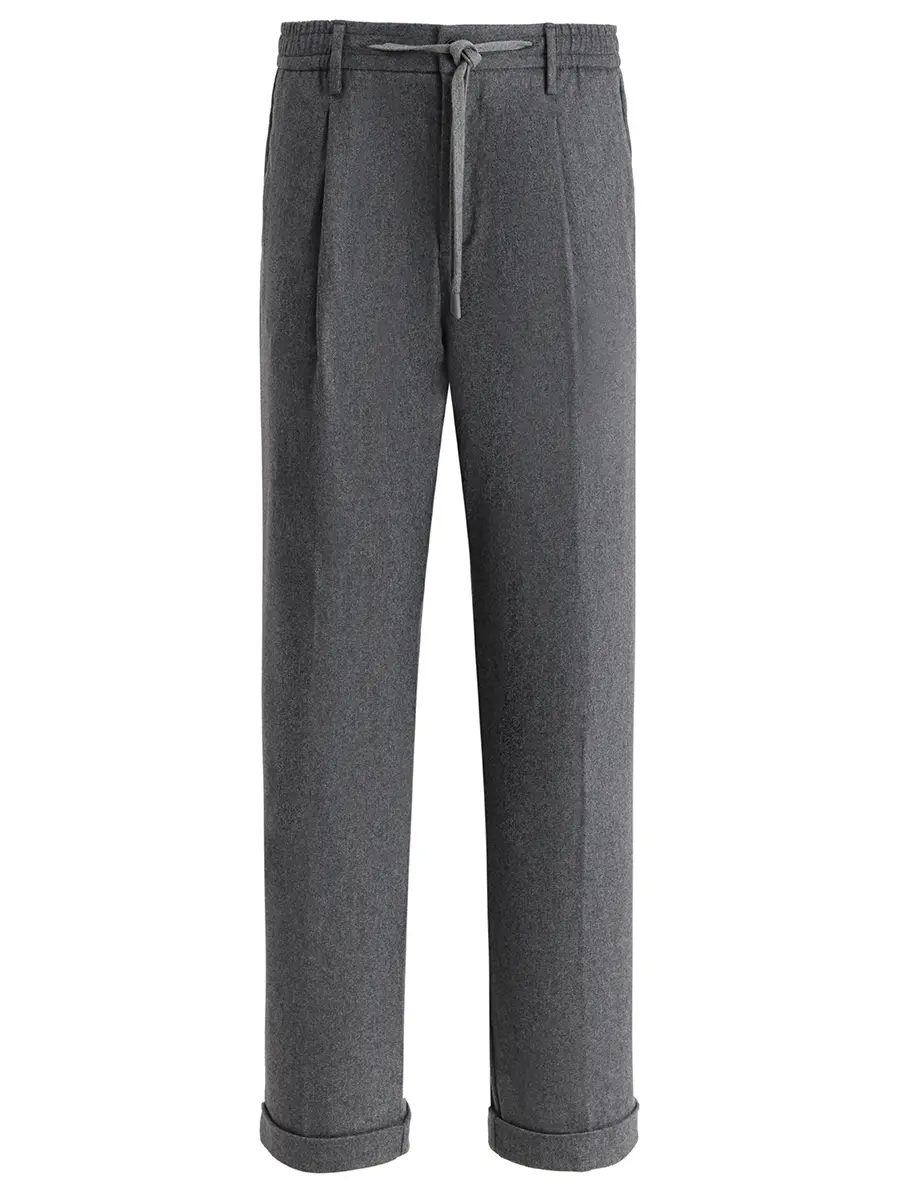 Брюки шерстяные