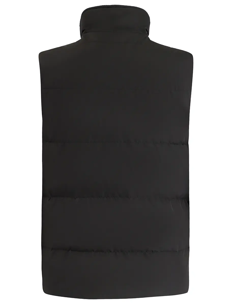 Жилет однотонный