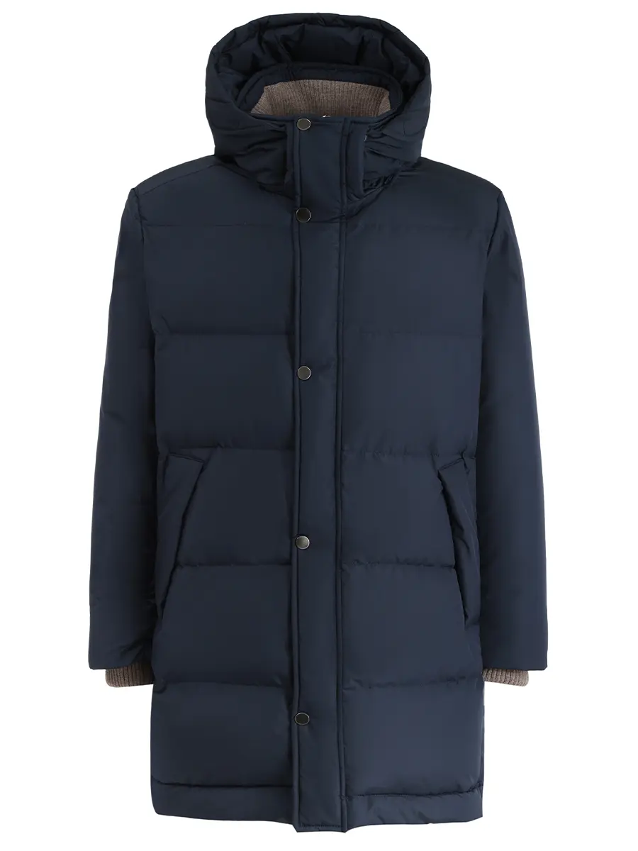 Пуховик стеганый