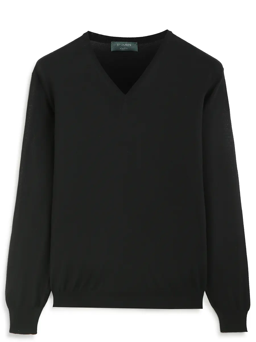 Пуловер шерстяной