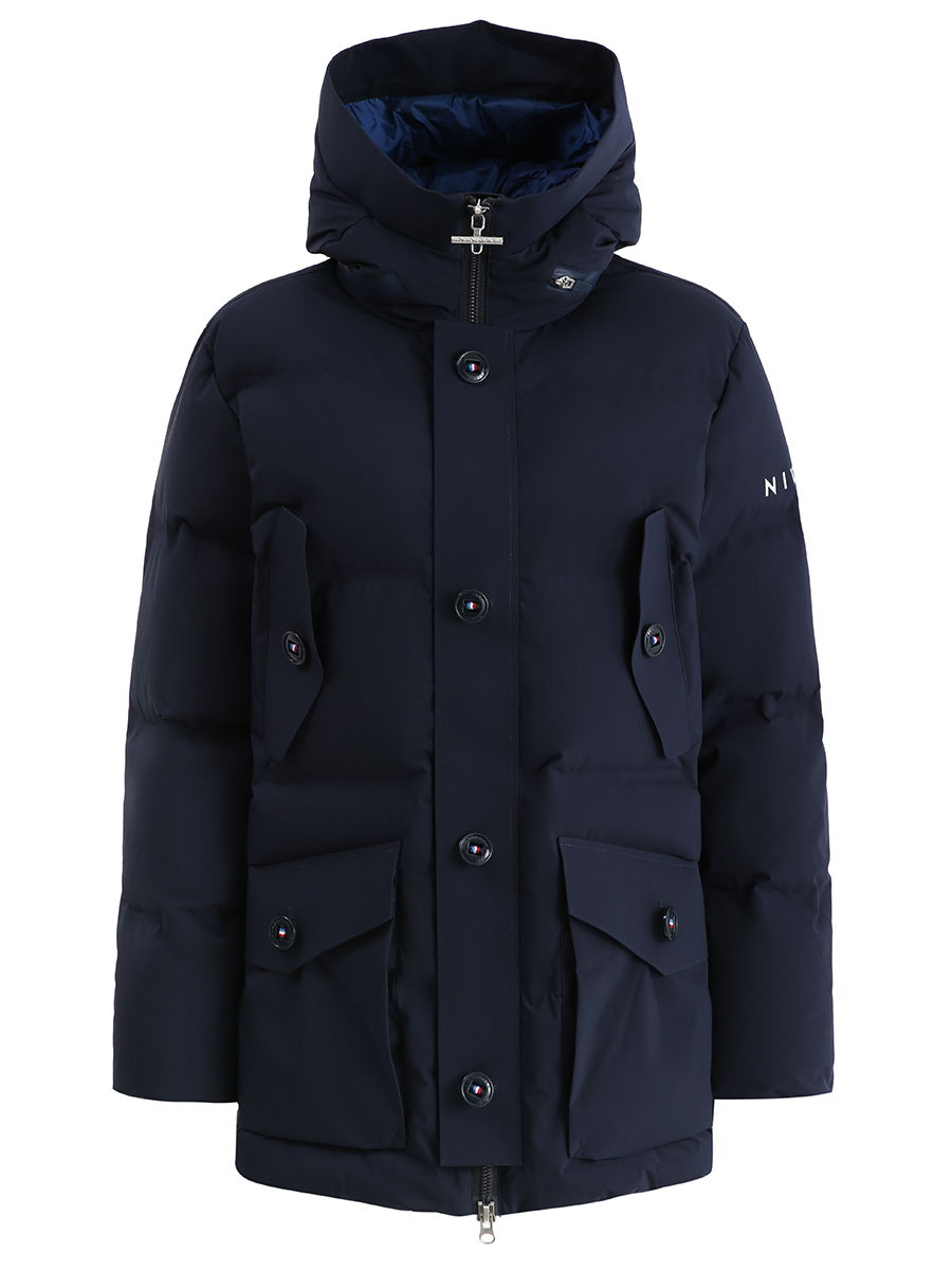 Пуховик однотонный VARS