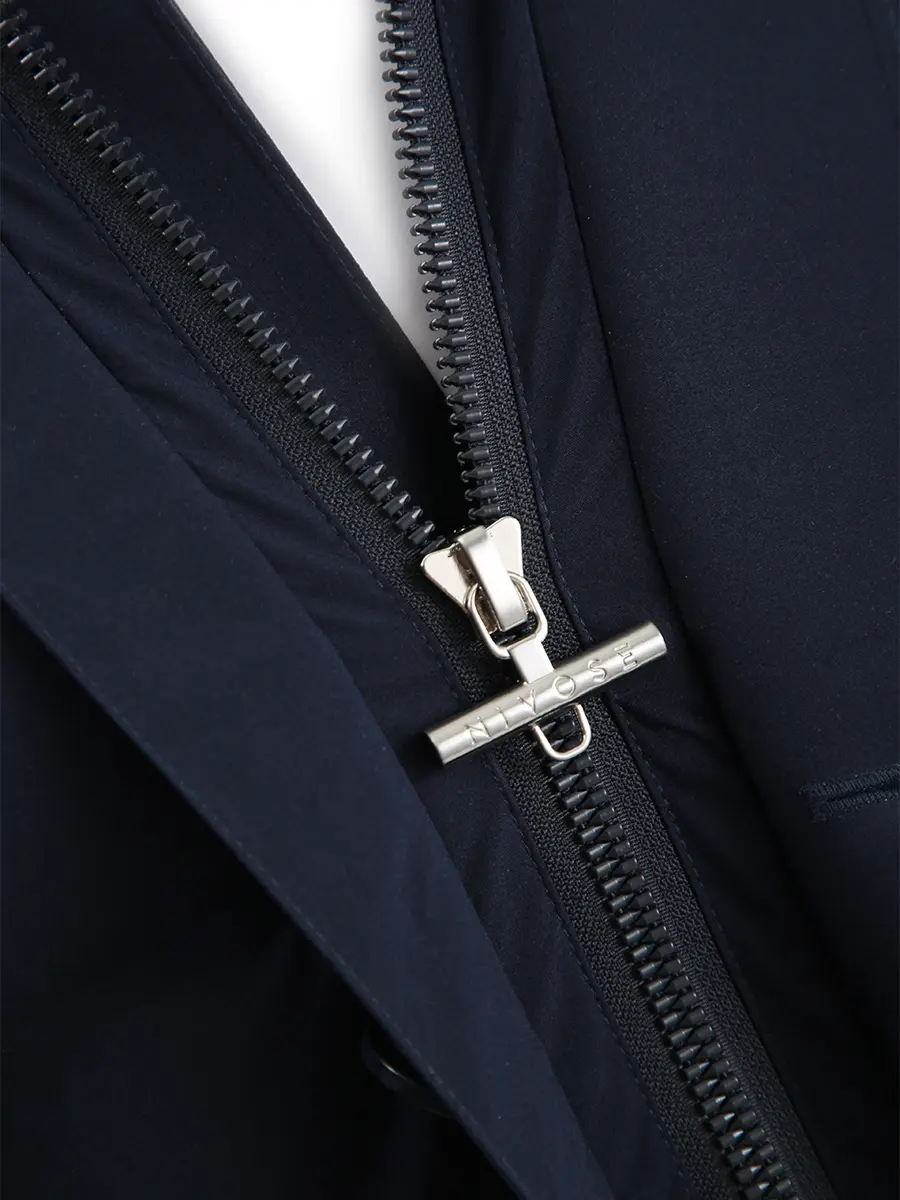 Пуховик однотонный VARS